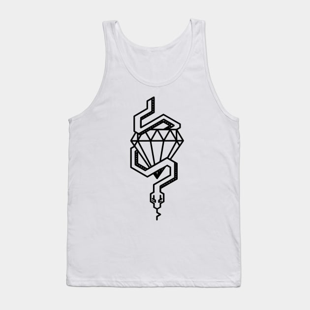 ‘Expensive’ Inktober 2018 Tank Top by famousafterdeath